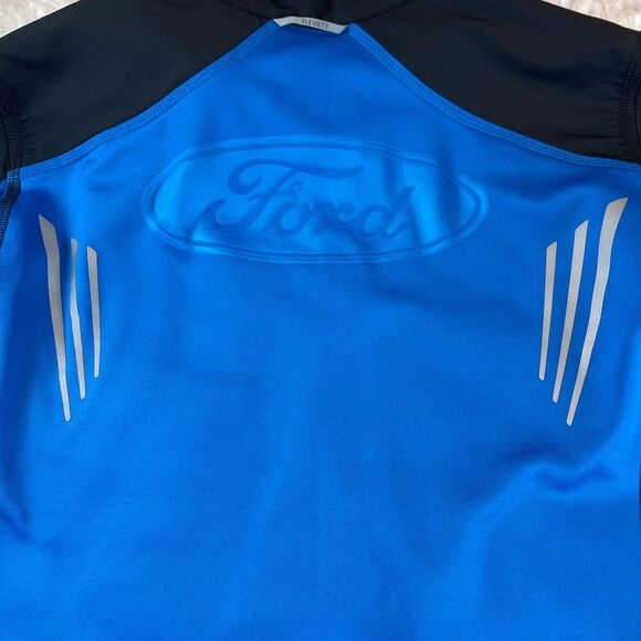 Elevate Ford Women's Olympic Blue Sonoma Hybrid Knit Jacket Size Small - Picture 13 of 16